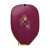 Rally Republic Arizona State Sun Devils ASU Maroon Sparky Pickleball Paddle Cover Leather