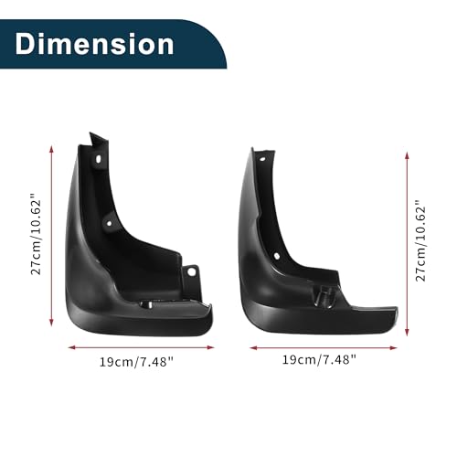Image of Mud Flaps Splash Guards for Toyota Carina E /corona 1992-1997 Front & Rear Mud Guards W /Mount Accessories