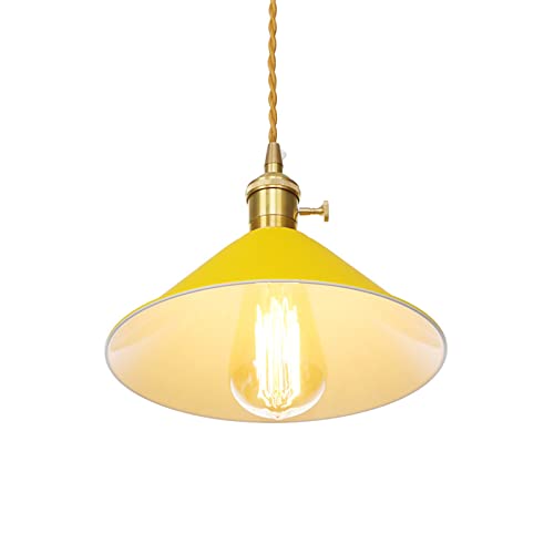 Cable ajustable para Kitchen Island Cafe en tono amarillo con estilo antiguo 5