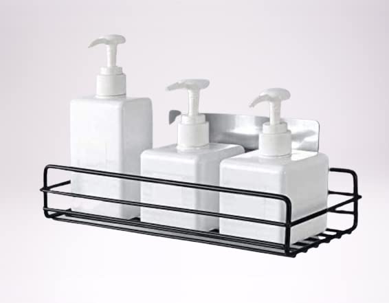 Maharsh Metal Bathroom Corner Rack Storage Shelves, Bathroom Storage Rack Corner, Steel Bathroom Corner Shelf Organizer Storage, Bathroom Shelf/Shelves (Black) (Pack of 1) (B09TL31W9P) Amazon Price History, Amazon Price Tracker