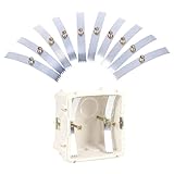 86 Type Wall Box Repair Tool 200pcs 86 Type Dark Box Repair Screw Manganese Steel Switch Socket Cassette Wall Replace Old Fixed Mount