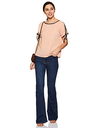 Image of Amazon Brand - Symbol Women's Solid Regular Fit Blouse