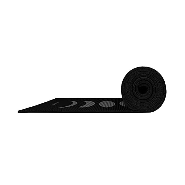 Retrospec Pismo Yoga Mat for Men & Women - 72” x 24” x 5mm - Extra Long Non Slip Exercise Mat for Yoga, Pilates, Stretching, Floor & Home Workouts - Lunar