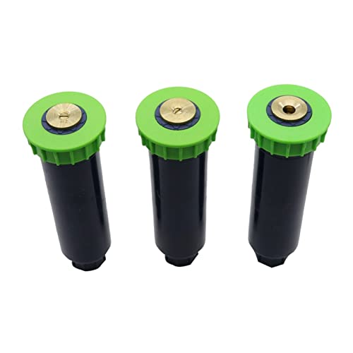 Confezione da 10 irrigatori pop-up con filettatura femmina da 1/2" per sistema di irrigazione da giardino, copertura regolabile a 90°, 180°, 360°, per irrigazione del prato