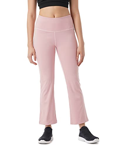 Image of PUMP'D Women's Stretchable All-Purpose Flare Pants -Lightweight, Anti-Odor, Squat Proof, Dry Tech, Ultra Soft Seams