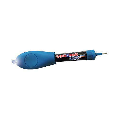 Mediashop Lazer Bond USA | Plastique liquide avec lumière UV | Colle en quelques secondes | Colle | Convient pour le plastique, le métal, le verre |...