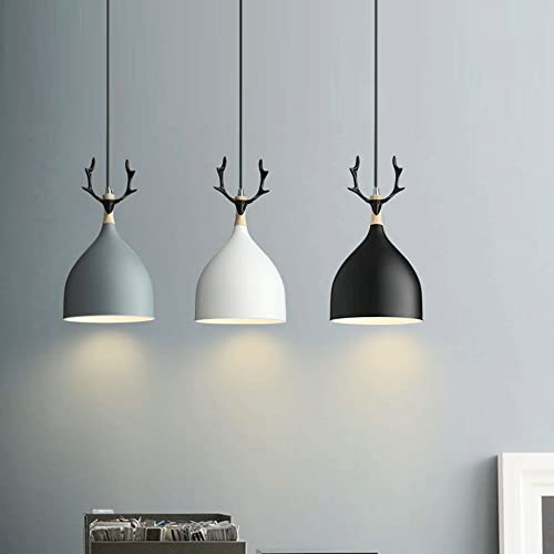 Pendant lighting fixture américain métal lampe suspendue LED pour restaurant