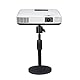 Drsn Beamer Ständer, Desktop Mini Projektorständer mit 1/4-Zoll-Montageschraube, Länge 25-33cm, Belastung 3kg