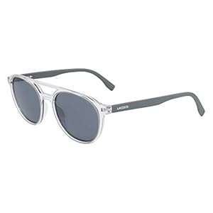 Lacoste L881S-057 Lunettes de Soleil, Crystal/Grey, Taille Unique Mixte