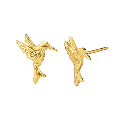 10 Gold Hummingbird Earrings A Delicate and Timeless Accessory