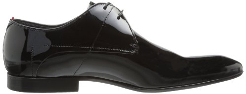 Image of Hugo Men's Patent Calf Tuxedo Oxford