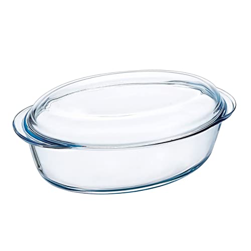 Pyrex Essentials 3L Glass Oval Casserole