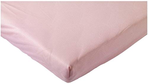 Drap housse AeroSleep rose anti-transpiration pour lit 140x70