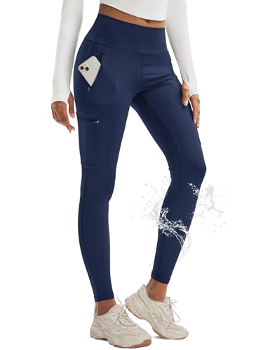 MAGCOMSEN Hiking Leggings 4 Zip Pockets
