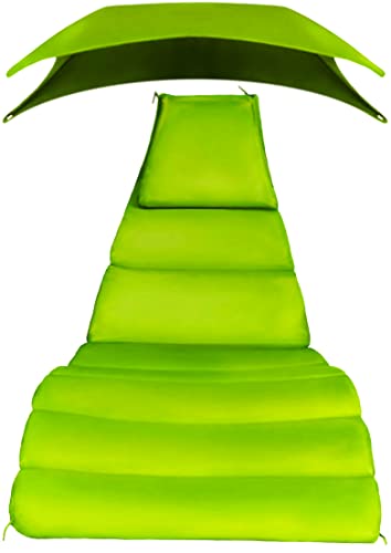 Weatherproof Replacement Cushion Pad and Umbrella for Hanging Lounge Chair