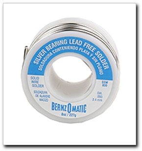 Bernzomatic Solid Wire Solder, 8 oz. spool (SSW800)