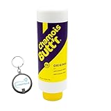 Chamois Butt'r Original Anti-Chafe Cream Skin Lubricant 32 Fl. Oz Bundle with a Keychain Light