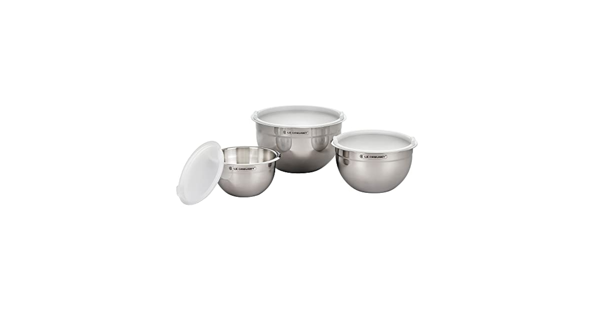 Le Creuset 蓋付き お椀ボウル 2個セット グレー Le Creuset 食器 ボウル ボール 茶碗 セット ル・クルーゼ 公式