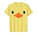 Cute yellow rubber duck Halloween simple Costume T-Shirt