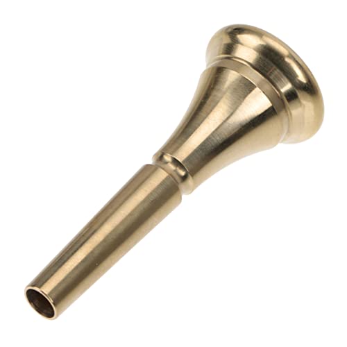 Levemolo Horn Mouthpiece French Horn Mouthpieces in Gold for Musicians Material Sturdy Stylish Accessory