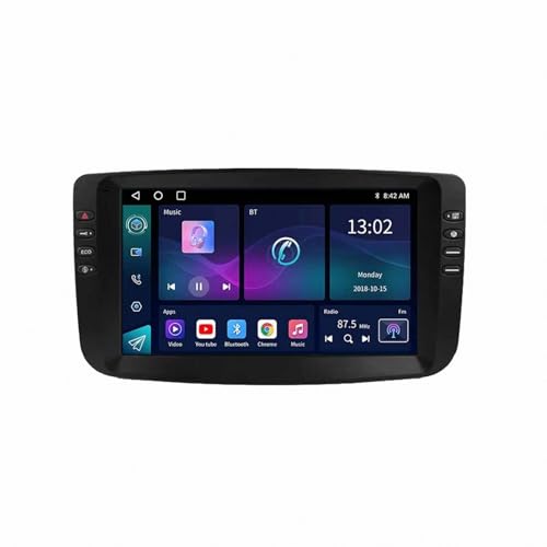 Radio 2 DIN para Audi A4 B6 B7 con CarPlay y pantalla táctil HD