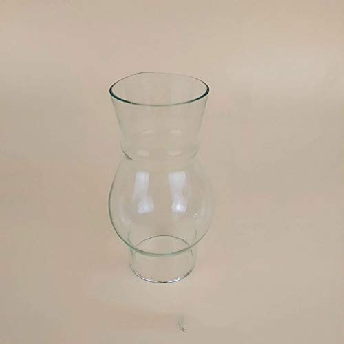 LWJPP Rétro Kérosène Lampe for la Maison Cuisine Salon Décoration Collection Lanterne Antique Huile Lampe en Verre Transparent Coupe-Vent Abat extérieur Camping Lampe Paraffine 18.5cm en Hauteur