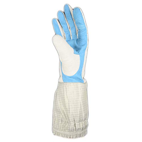 image for ThreeWOT Fencing Glove, Anti-Skid Leather Fencing Gloves for Sabre,Ele