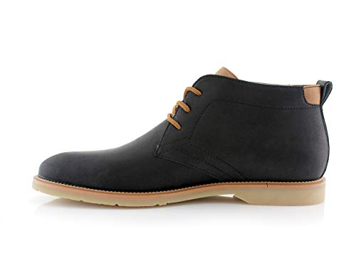 Image of Ferro Aldo Men's Chukka Boots | Classic Dress, Casual & Sneaker Styles | Lace-Up Ankle Boot for Work & Everyday Wear