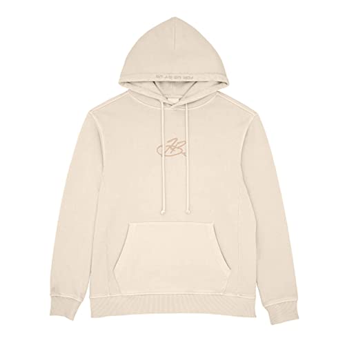 FUBU Khaki Garment Washed Script Hoodie, Large