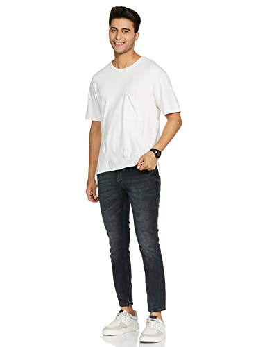 Image of Spykar Men's Slim Jeans (ECKN-02BA-009 Charcoal Black 36)