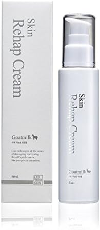 [ECOYOURSKIN] Skin Rehap Cream - Best Goat Milk Cream. The pH of goat milk is so close to that of your own skin. It absorbs easily and stays in the skin, keeping it hydrated and beautiful. Size 50ml