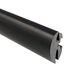 TRIM-LOK EPDM Dense Rubber Locking Window Gasket, Fits 1/4-Inch Glass and 1/8-Inch Panel Edge,...