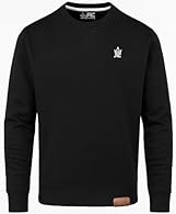 JRC Just Royal Clothing designed long sleeve plain fleece sweatshirts & jumpers, made from 80% cotton and 20% polyester. These men's crewneck Sweater made from JRC unique blend fabric, with ribbed collar, cuffs and hem. This man fleece pullovers Idea...