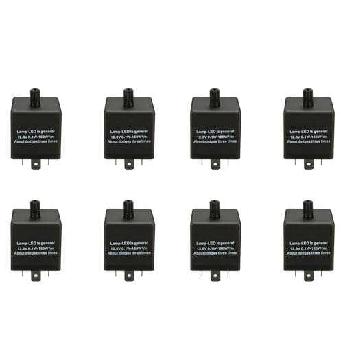 Relais flash LED clignotant de voiture pour corriger la vitesse de l'indicateur 12V 8X