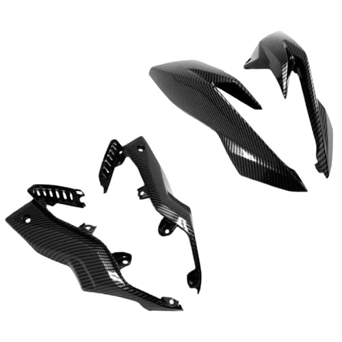 Déflecteurs de réservoir CB500F look carbone habillage premium