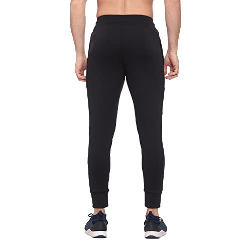 Image of MARK LOUIIS Regular Fit Super Stretchable Track Pants for Men | Gym, Running & Casual Wear | Elastic Waistband with Side Pockets