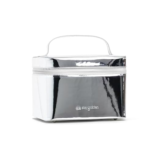 Large Insulated Travel Makeup Case