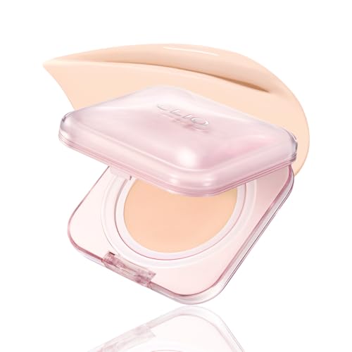 CLIO Kill Cover Mesh Glow Essential Cushion Foundation, Buildable Ultra-Fit Coverage with Glow Finish, Long-Lasting Hydration, Flawless Natural Cover for Radiant Skin, Korean Foundation (19C LIGHT)