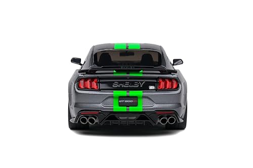 Solido Modelo Ford Mustang GT500 Gris 1:18 miniatura 4