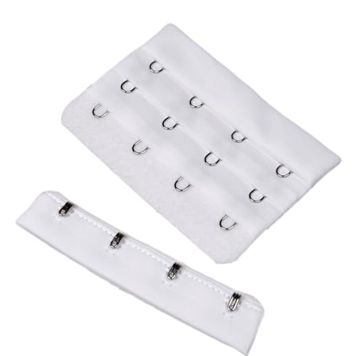 Porcelynne Dyable White Bra Hook and Eye Replacement Closure with