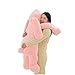 Gigante Peluche Coniglietto Giocattolo 90 cm 120 cm Cartone Animato Grande Orecchio Coniglio Peluche Abbraccio Giocattolo Coniglio Farcito Cuscino Ragazza Regalo Circa 120 cm Rosa