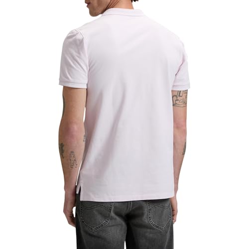 LEE - Poloshirt Herren - Regular Fit - Pique Polo - Helles Eisrosa – Ansicht 2