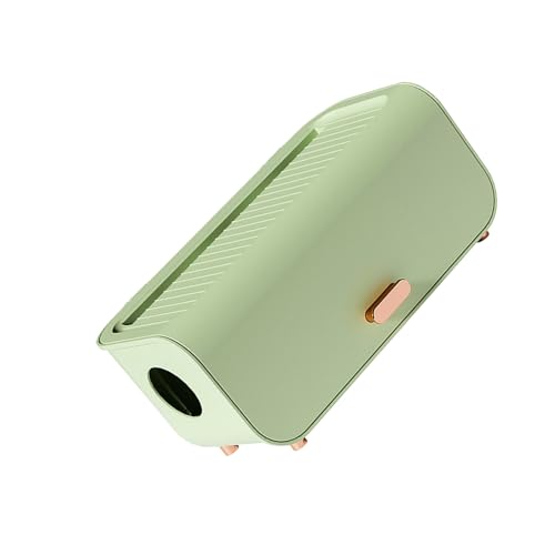 Keenso Organizador de Cables de Escritorio, Caja Decorativa Ordenada para Gestión de Cables, Protección de Seguridad para, Plástico para el Hogar y la Oficina (Verde Claro) Keenso Organizador de Cables de Escritorio, Caja Decorativa Ordenada para Gestión de Cables, Protección de Seguridad para, Plástico para el Hogar y la Oficina (Verde Claro)