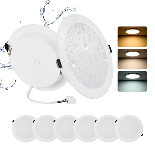 Grebeam 6 Pezzo Faretti LED da Incasso per Cartongesso 16W,