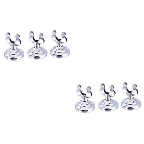 6 Pcs Menu Holder Table Picture Holder Tabletop Holder Banquet Holder Table Picture Stand Tabletop Menu Clips Place Holder Table Stand Table Number Holder Menu Stand Silver OSOLADY