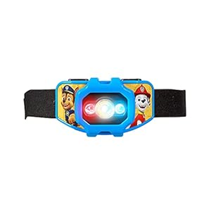 eKids Paw Patrol Kids Headlamp with 3 Light Modes and Built-in Sound Effects, Designed for Fans of Paw Patrol Toys for…
