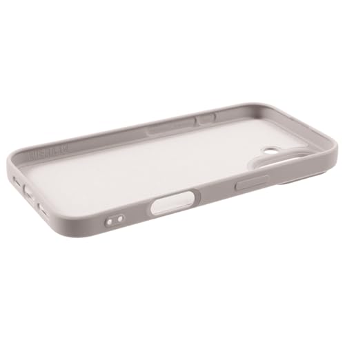 Image of ArmourPro Silicone Back Case for iPhone 16 Soft-Touch Case | Postel Grey