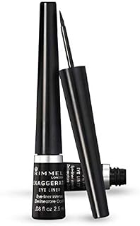 Eyeliner (%100 Black) Exaggerate Liquid 2.5ml Rimmel by rimmel