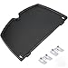 GFTIME 6559 Gusseisen Grillplatte für Weber Q200, Q220, Q240, Q260, Q2000, Q2200, Q2400 Grill, 38,9CM Bratpfanne Grillpfanne Zubehör Griddle Plancha Ersatzteile für Weber Q200, Q2000 Gasgrill