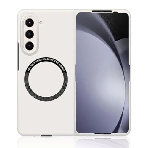 Coque Samsung Z Fold 7 ultra-fine blanche idéale pour le bureau et les voyages